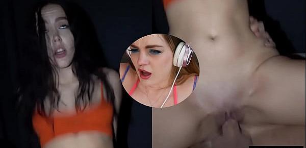  Carly Rae Summers Reacts to ROUGH POWER FUCK MAKES HER BRAIN MELT - PF Porn Reactions Ep IV